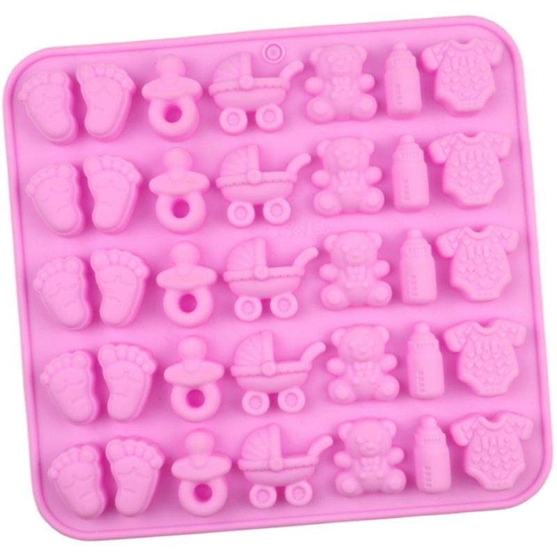 Baby Products Eco Friendly - 35 منتجًا للأطفال، قالب حلوى ناعم،