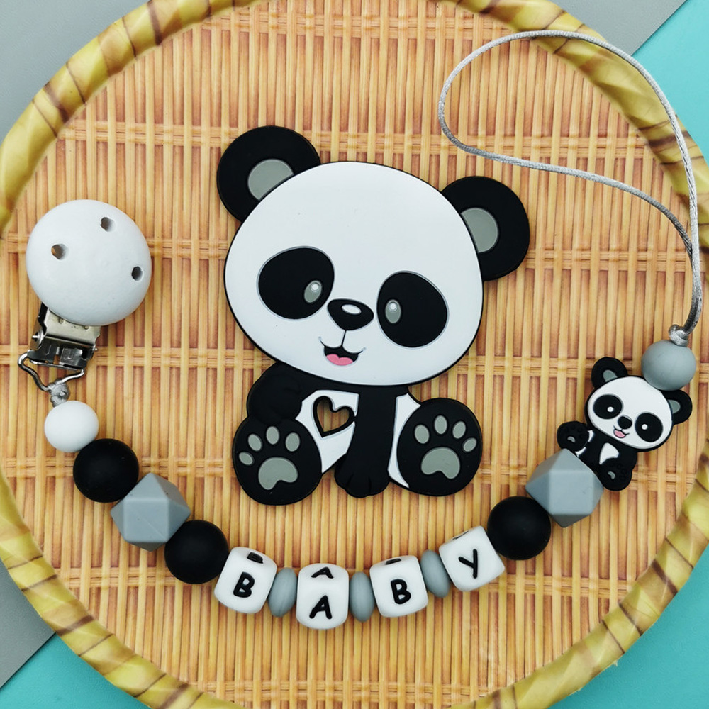 Baby Pacifier Clip - مشابك سيليكون مخصصة للأطفال على شكل