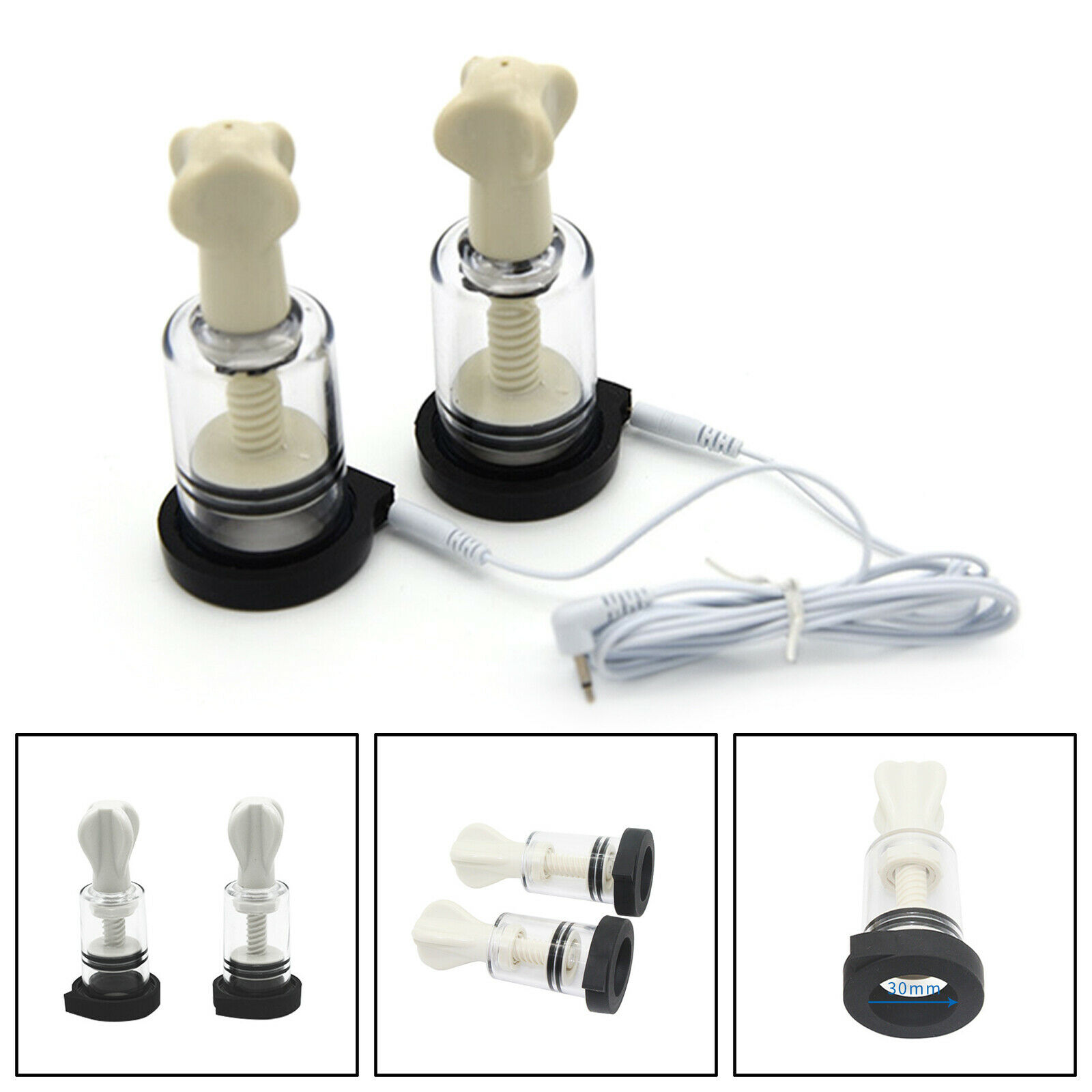 Breast Pump - مضخة شفط كهربائية للتدليك، مشابك حلمات