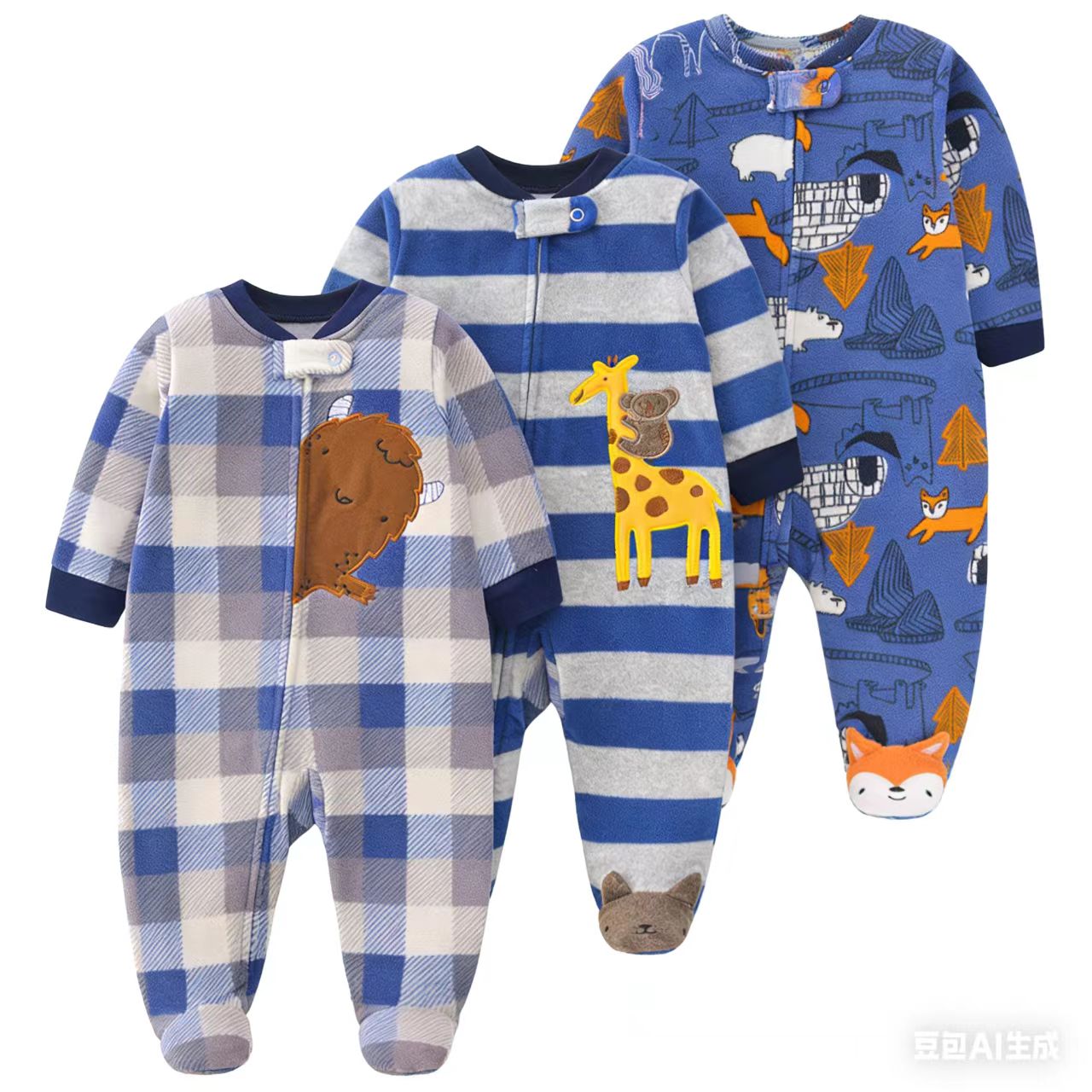 Baby Product Brand - بدلة أطفال يونيسكس 2026 من قماش