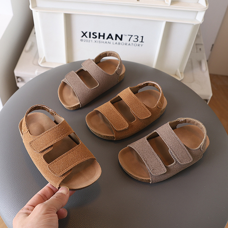 Baby Product Brand - 2026 صندل أطفال من الجلد المدبوغ