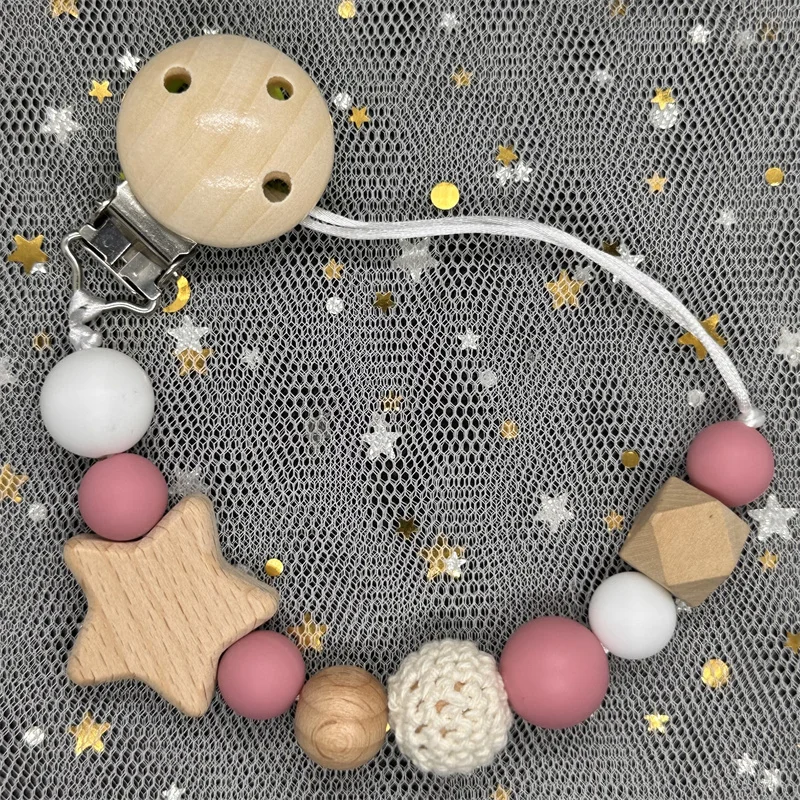 سلسلة لهاية أطفال جديدة مخصصة  - مراجعة Baby Pacifier Clip وسعره
