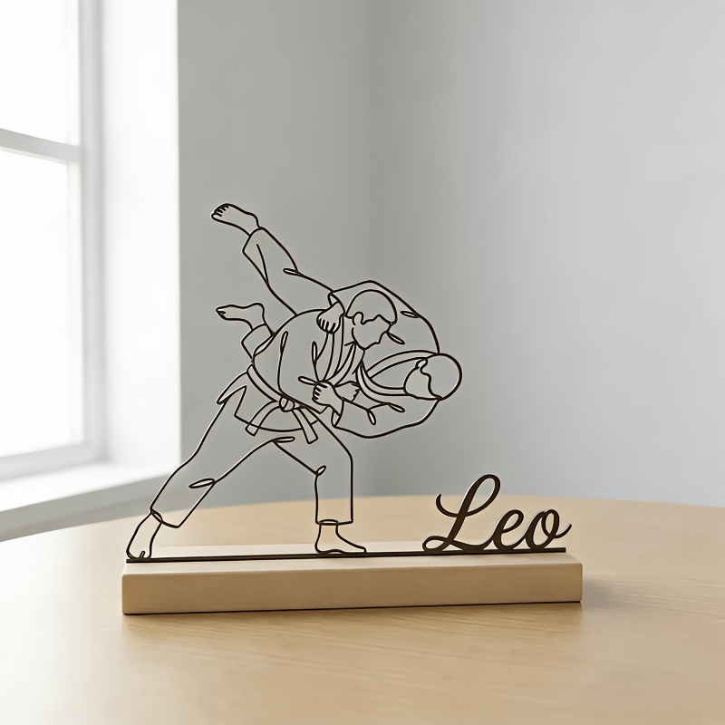 تمثال جودو فنون قتالية منقوش ح - مراجعة Baby Products Decoration وسعره