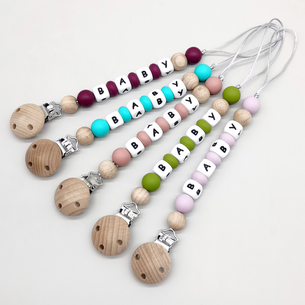 اسم مخصص مشابك مصاصة للرضع سلس - مراجعة Baby Products To Gift وسعره
