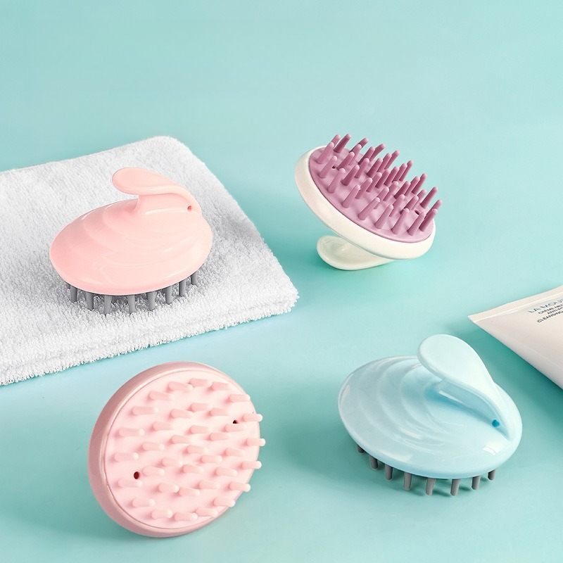 مشط تدليك الشعر من السيليكون،  - مراجعة Baby Products Hair وسعره