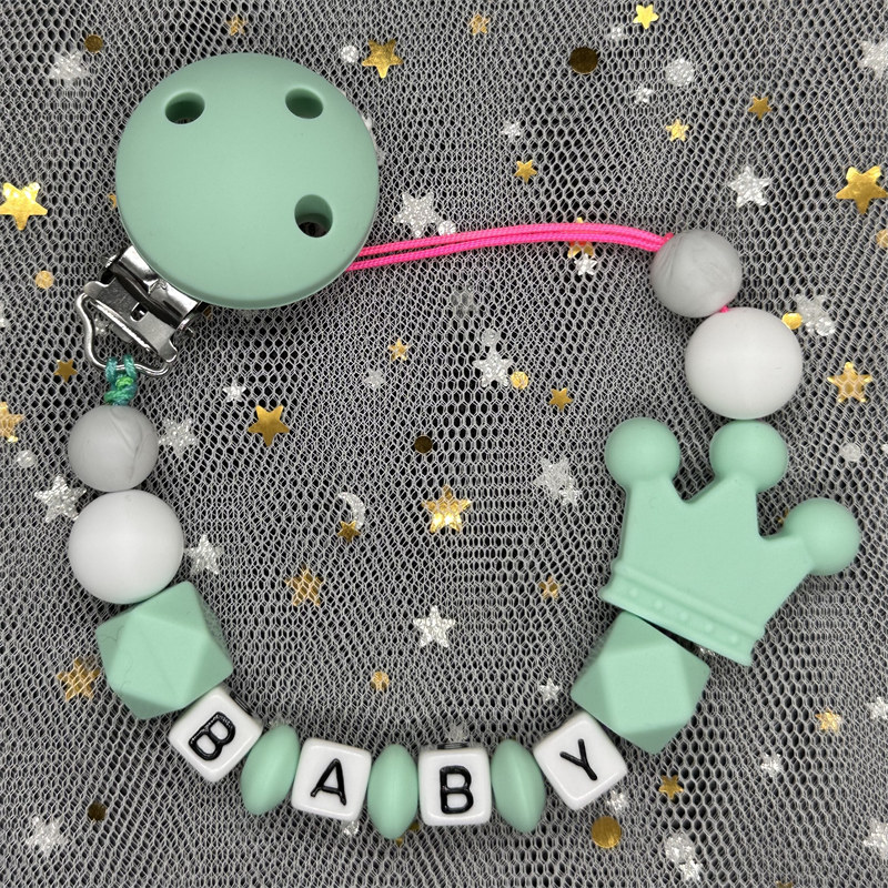 اسم مخصص سيليكون الطفل مشابك م - مراجعة Baby Pacifier Clip وسعره