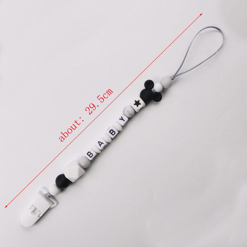 الطفل شخصية اسم لهاية سيليكون  - مراجعة Baby Pacifier Clip وسعره