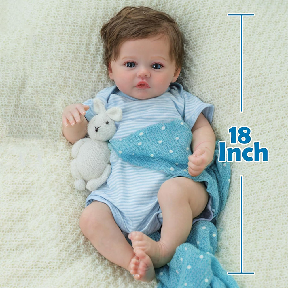 45 سنتيمتر نابض بالحياة دمى طف - مراجعة Baby Products Hair وسعره