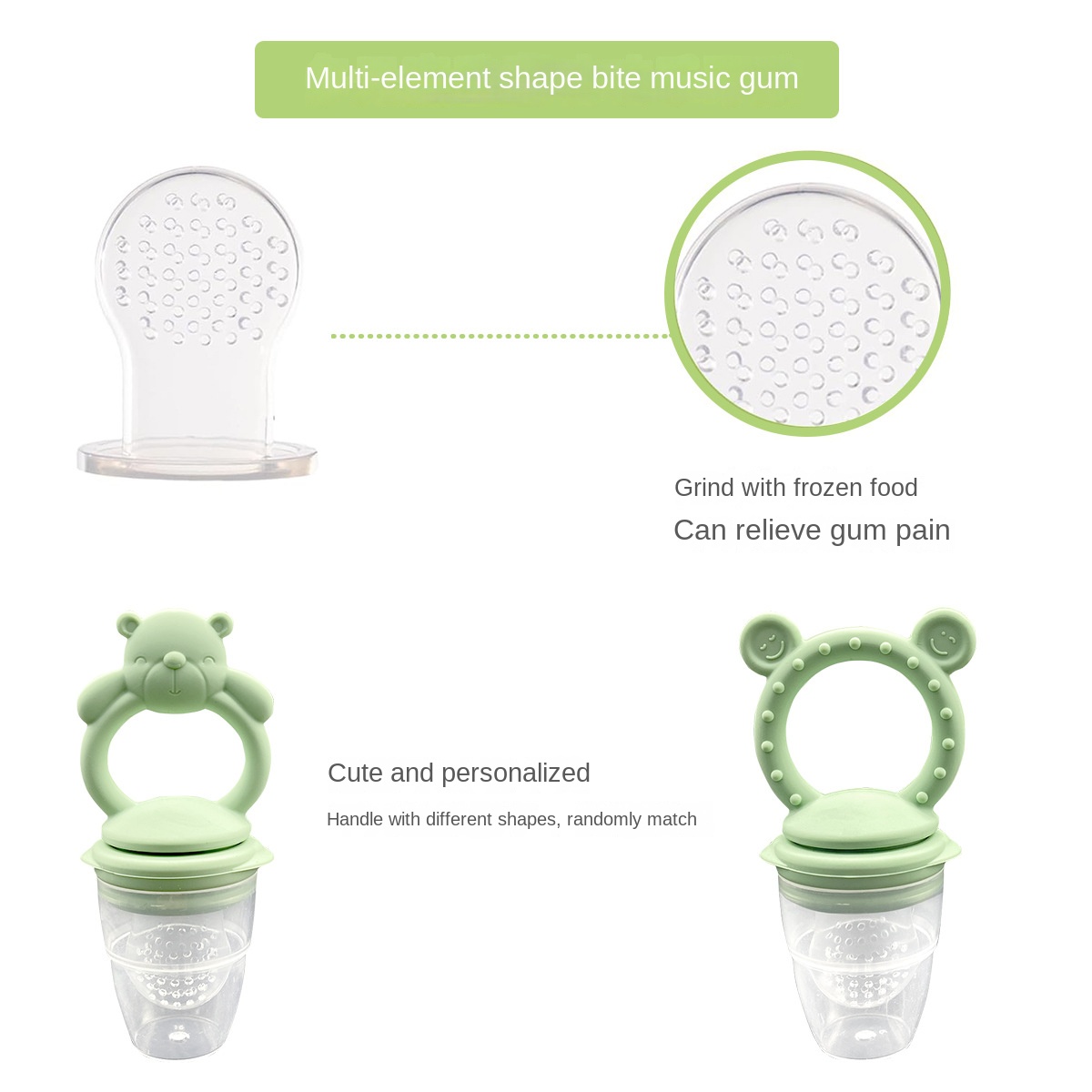 عضاضة أسنان سيليكون من الدرجة  - مراجعة Baby Products Eco Friendly وسعره
